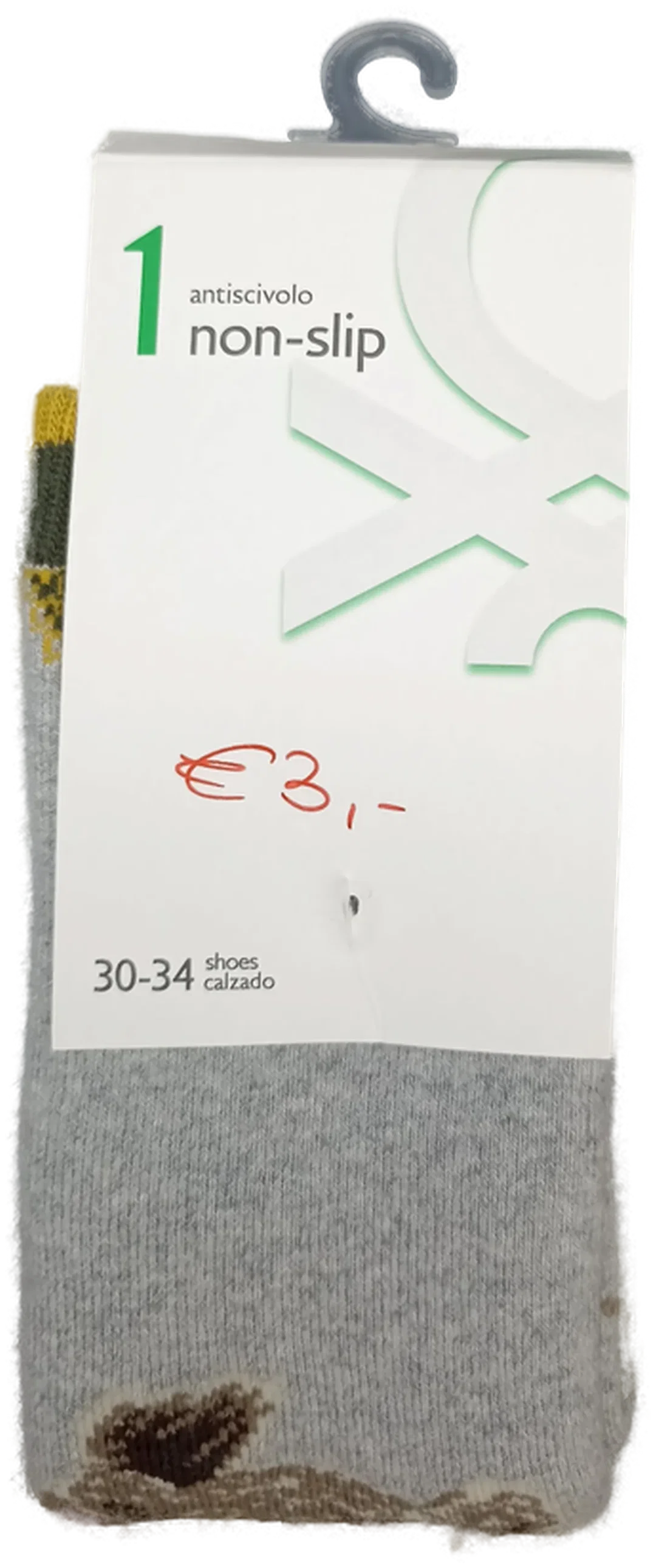 United Colors of Benetton Kindersocken gemustert Gr. 30-34 - Bild 1