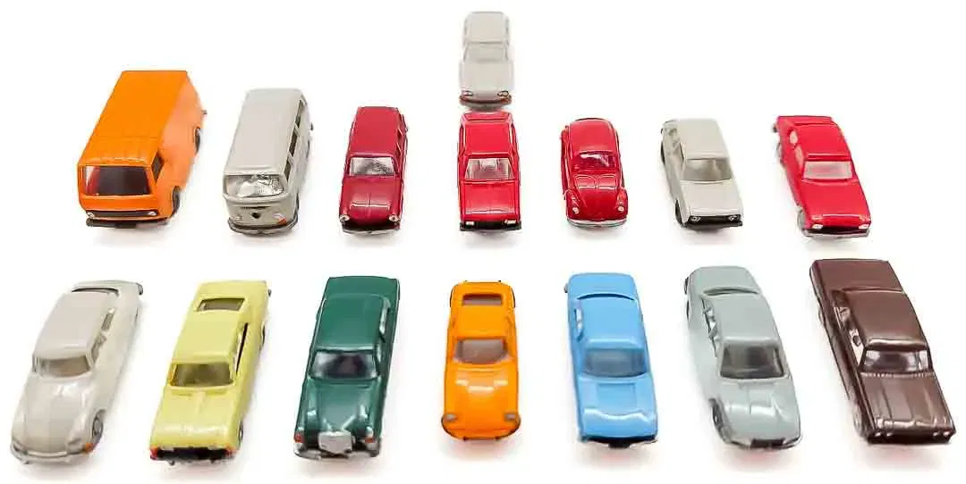 Wiking Spur N 15 Stück PKW Modelleautos ohne Verpackung - Bild 4