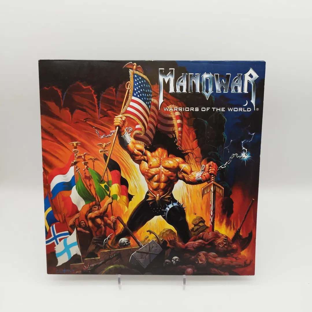 Schallplatte Manowar Warrior Of The World, NB 0715-1 | Limitierte 2002-Pressung (Vinyl weiß) - Bild 2