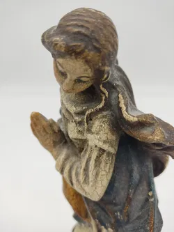 Madonnenstatue aus Holz - Maria Immaculata  - Bild 3