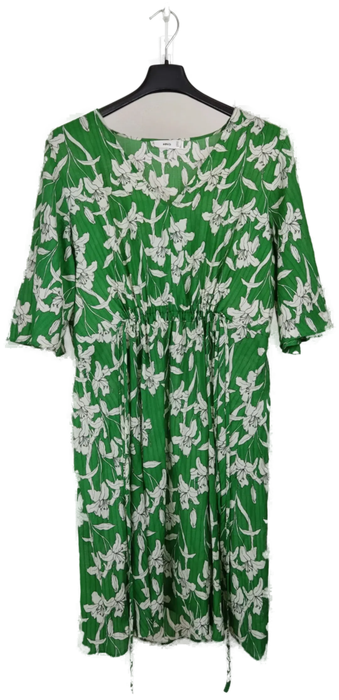 Mango Damen Kleid grün Gr.L - Bild 3