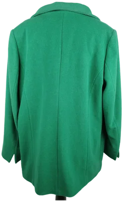 MANISA Mantel grün - Gr. 44 / 80% Wolle, 20% Polyamid - Bild 3