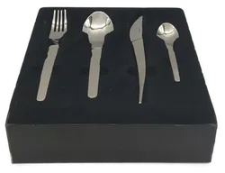 Besteckset Edelstahl 18/8, 20-teilig modern glänzend - Bild 2