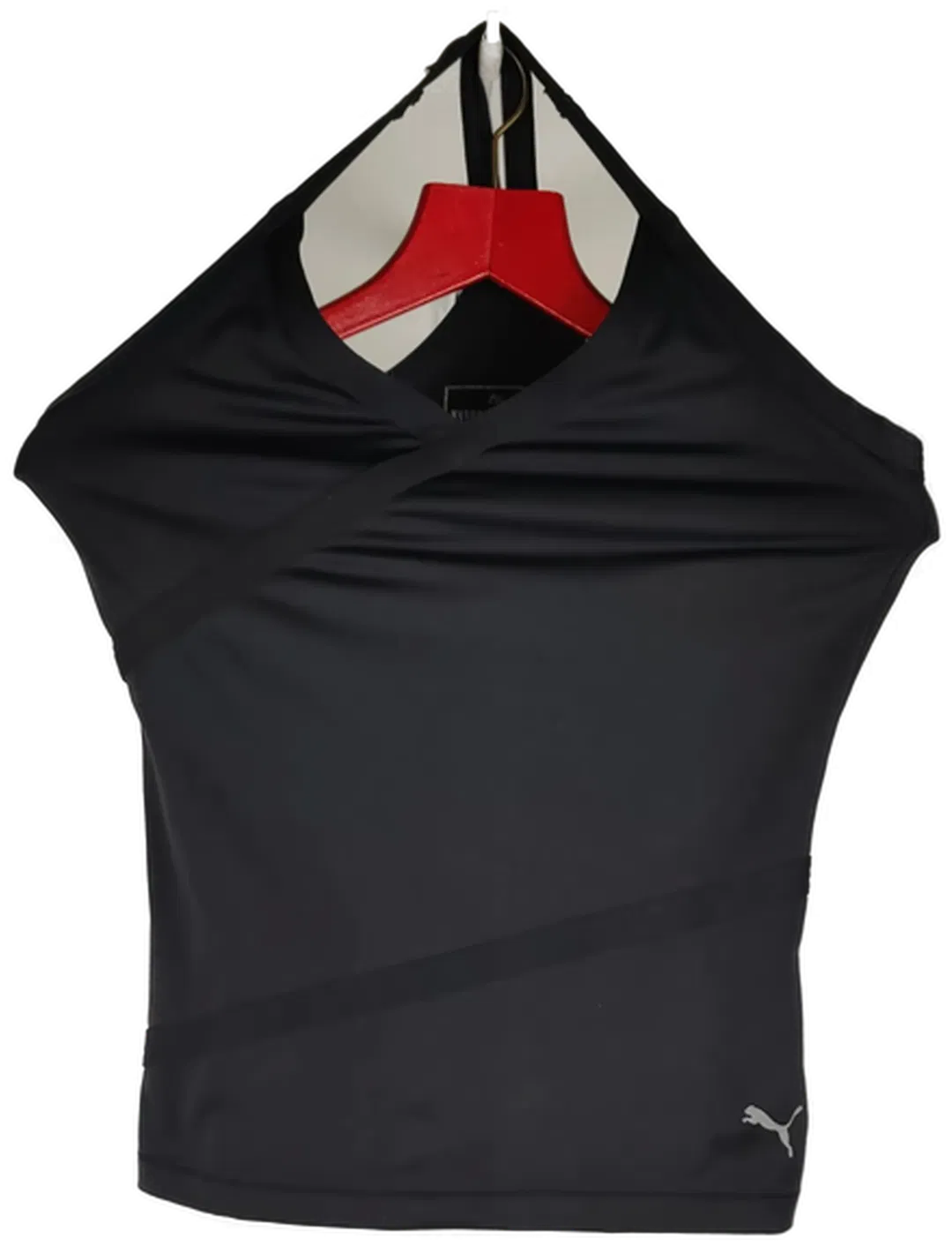 Puma Trainingsshirt Damen mit integrierten BH , Ringerrücken schwarz- M/38 - Bild 4