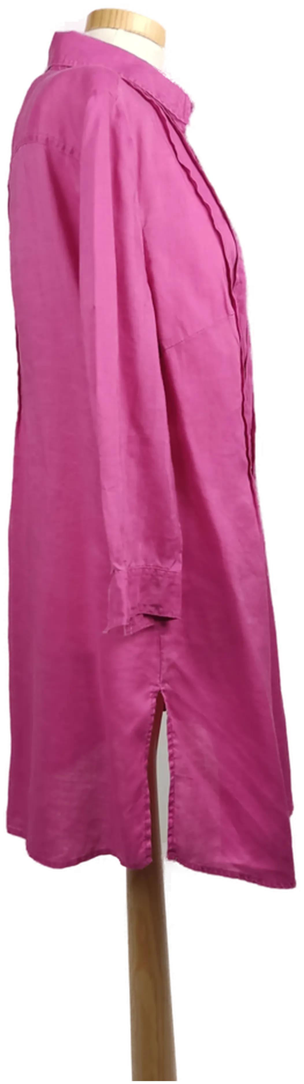 Marco Pecci Hemdblusenkleid mini pink- XL/42 – Bild 3