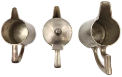 Endemann/Collini Milchkännchen-Set Alpacca-Silber – Vorschau 6