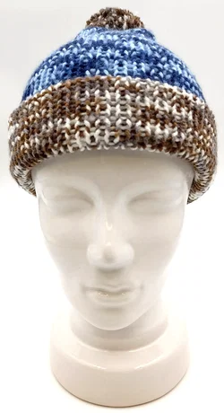 Handgestrickte Pudelmütze – Vorschau 2