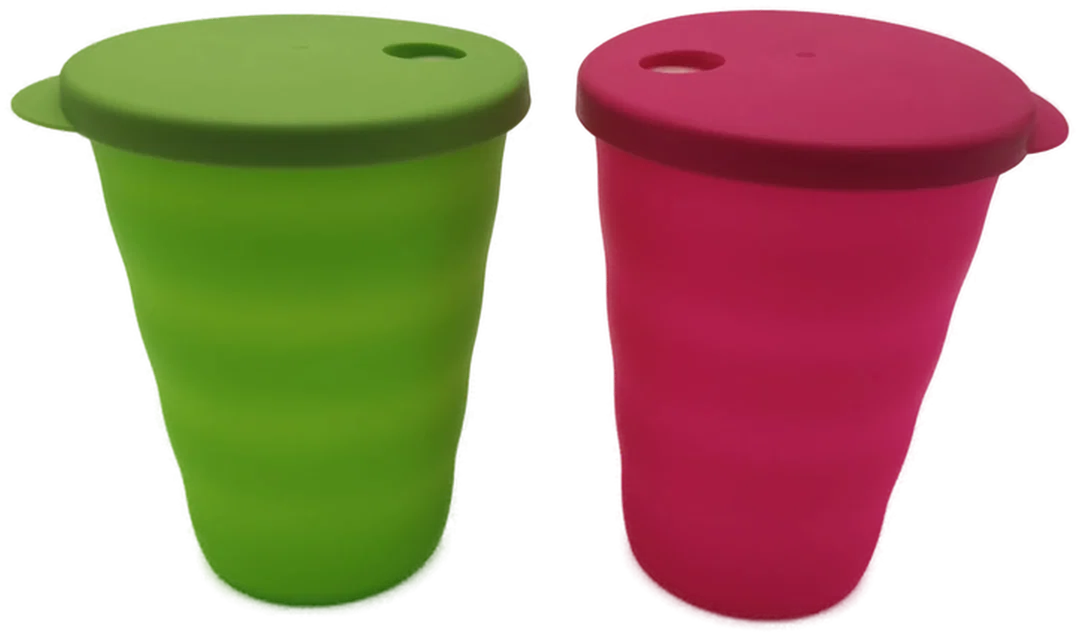 Tupperware, 2 Trinkhalmbecher 
