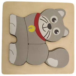 Set 4 Stk. Holzpuzzle, Kinder - Bild 5