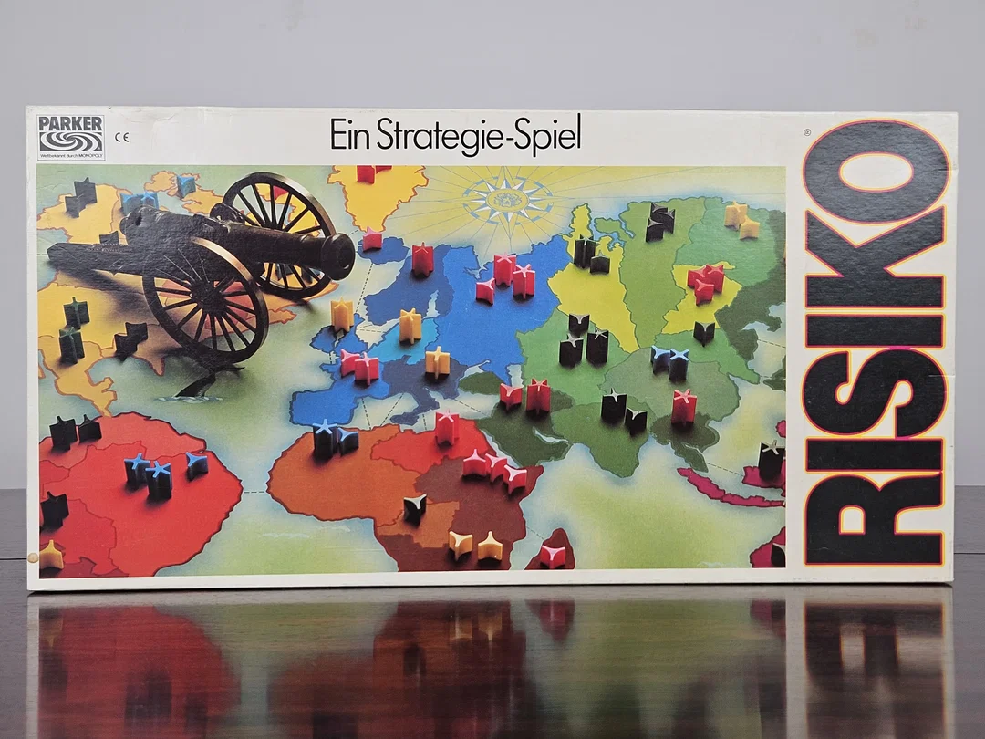 RISIKO - Vintage Gesellschafsspiel - Parker – Bild 1