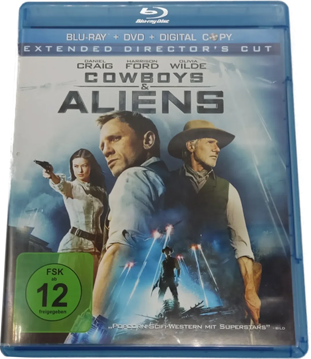 Blu-ray 1 Disc 1 DVD ROM Cowboys & Aliens Extended Director's Cut  – Bild 2