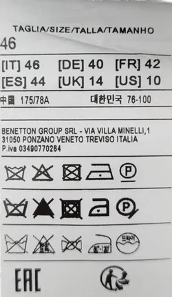 Benetton Damen Shorts Gr. D 40 - Bild 4