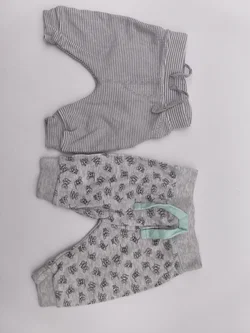 Bio-Baumwolle, Babyhose 2er Set, Gr. 50/56