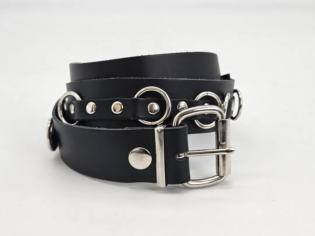 Damen Ledergürtel - Länge ca. 100 cm - Bild 1