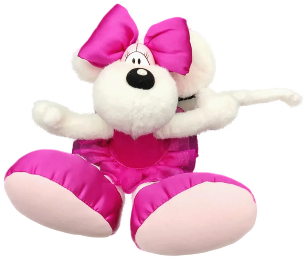 Diddl Maus im Ballerinakostüm Stofftier - Bild 1