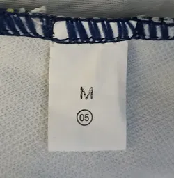 Badeanzug dunkelblau mit floralem Muster Gr. M - Bild 4