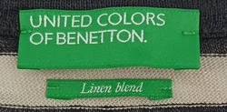 United Colors of Benetton Kindershirt schwarz/weiß Gr. XS/ECH – Vorschau 3