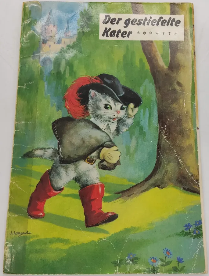Märchen 4 Stück Vintage-Hefte mit Illustrationen von J. Lagarde aus Belgien 70/80 Jahre – Bild 6