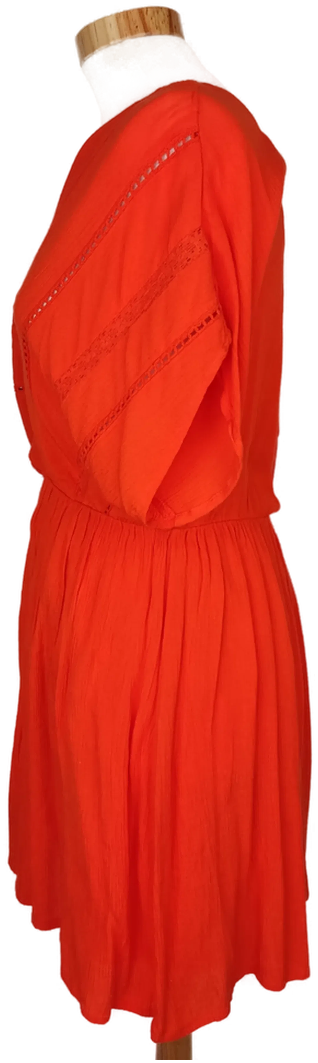 Vero Moda Damen Tunika orangerot - XS/34 – Bild 3