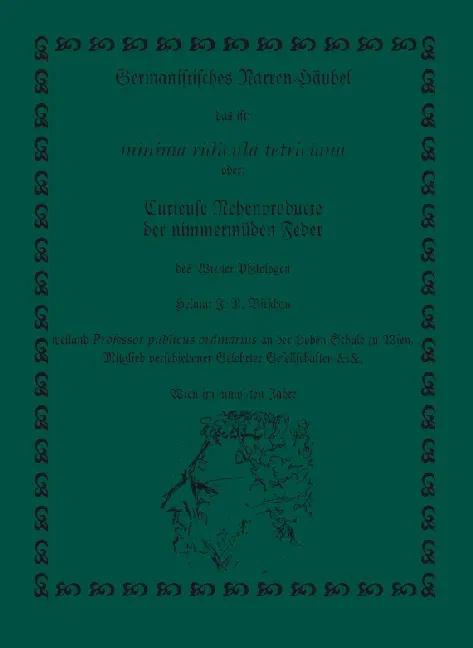 Germanistisches Narren-Häubel - Helmut Birkhan - Bild 1