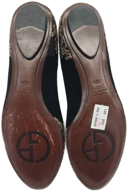 Giorgio Armani Damen Bestickte Ballerinas in Größe 36,5 - Bild 5