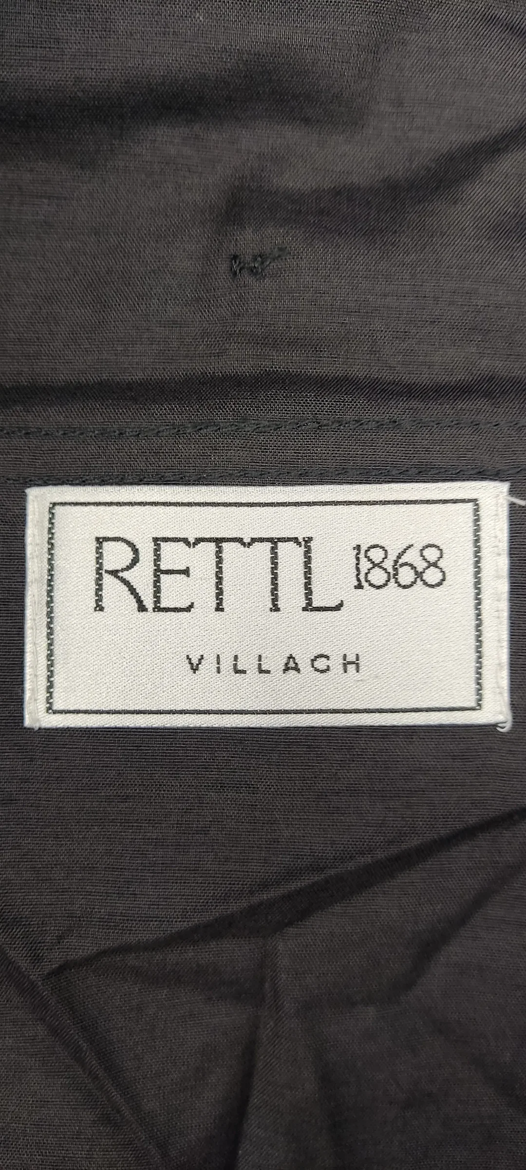 Hans Rettl Herren Anzug schwarz/grün Gr. 54 – Bild 8