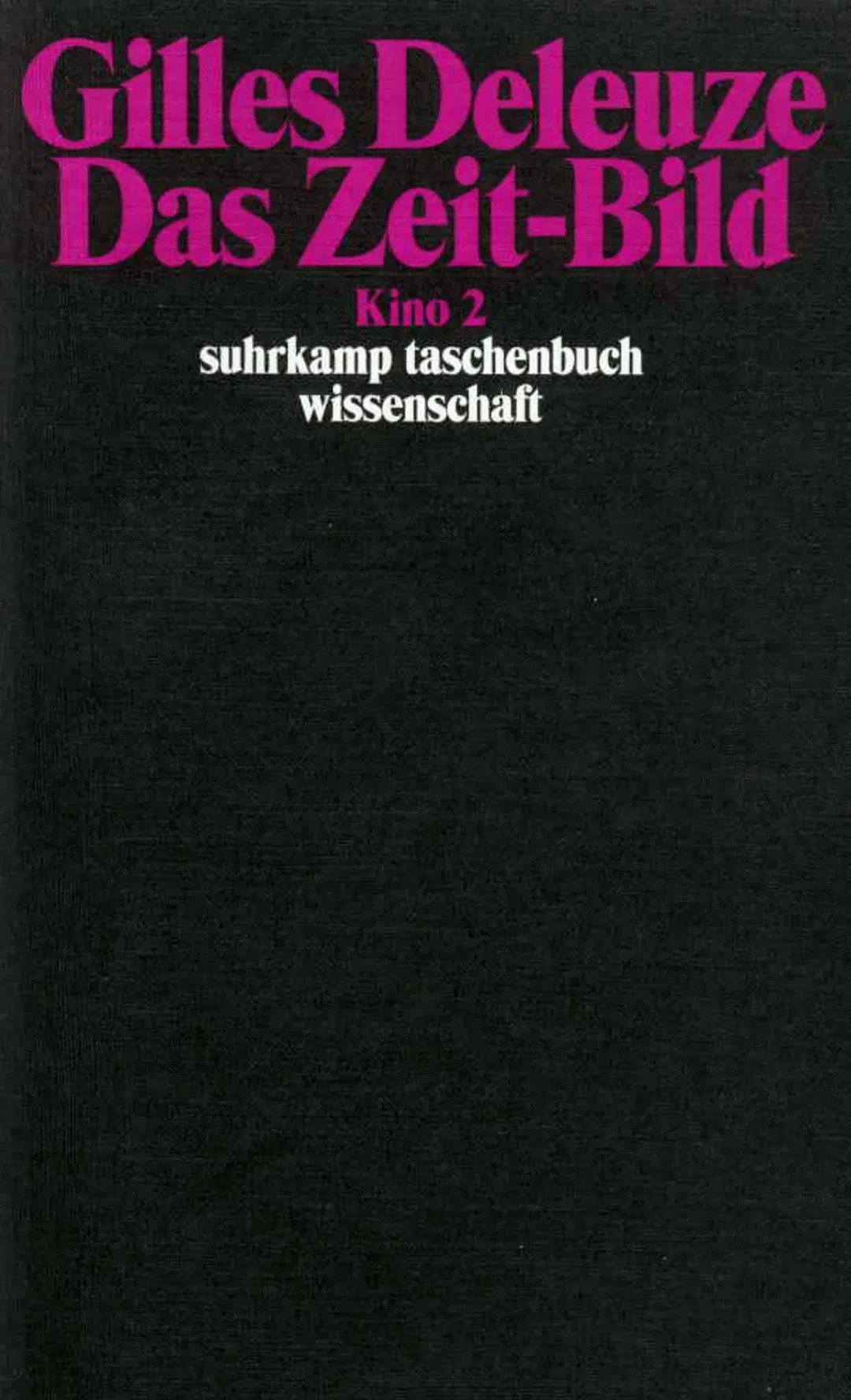 Das Zeit-Bild - Gilles Deleuze - Bild 1