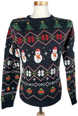 Oodji Man - Herren Christmas Pullover - Gr. S