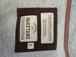 Naketano Herren Kapuzen Sweater Jacke L Baumwolle | Streetwear-Charme - Bild 5