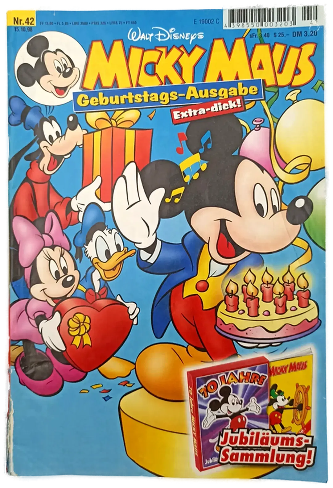 Walt Disneys Micky Maus - Geburtstags-Ausgabe Nr. 42, 1998 - Bild 1