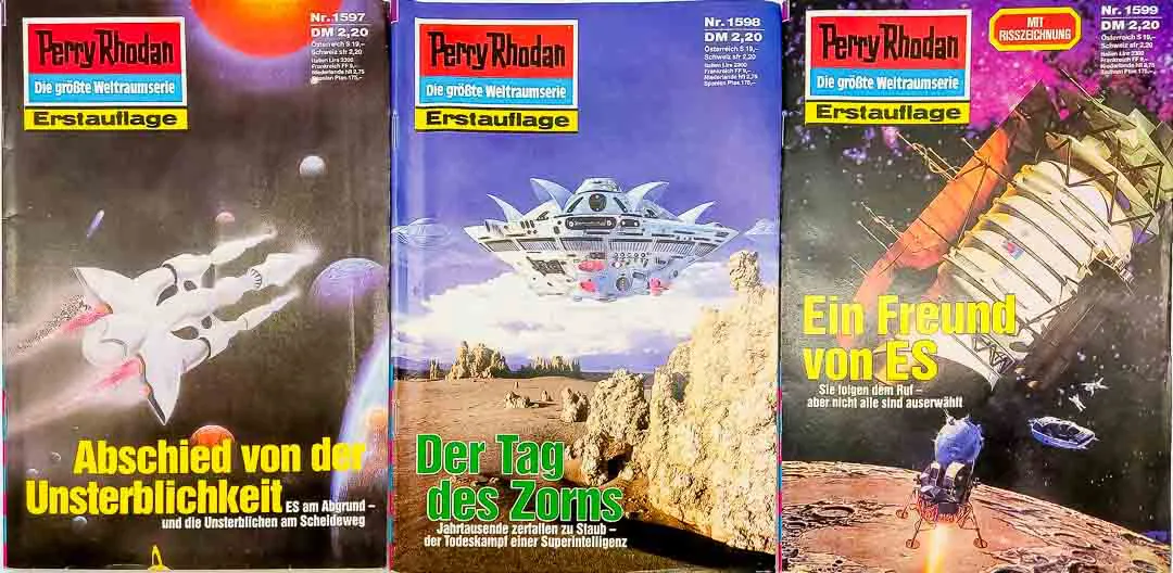 Taschenbücher Perry Rhodan Erstauflage Konvolut 27 Stück  – Bild 2