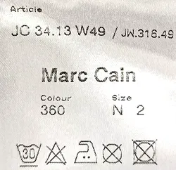 Marc Cain Damen Denim Blazer Gr. S - Bild 4