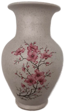 Keramikvase "Kirschblüten"