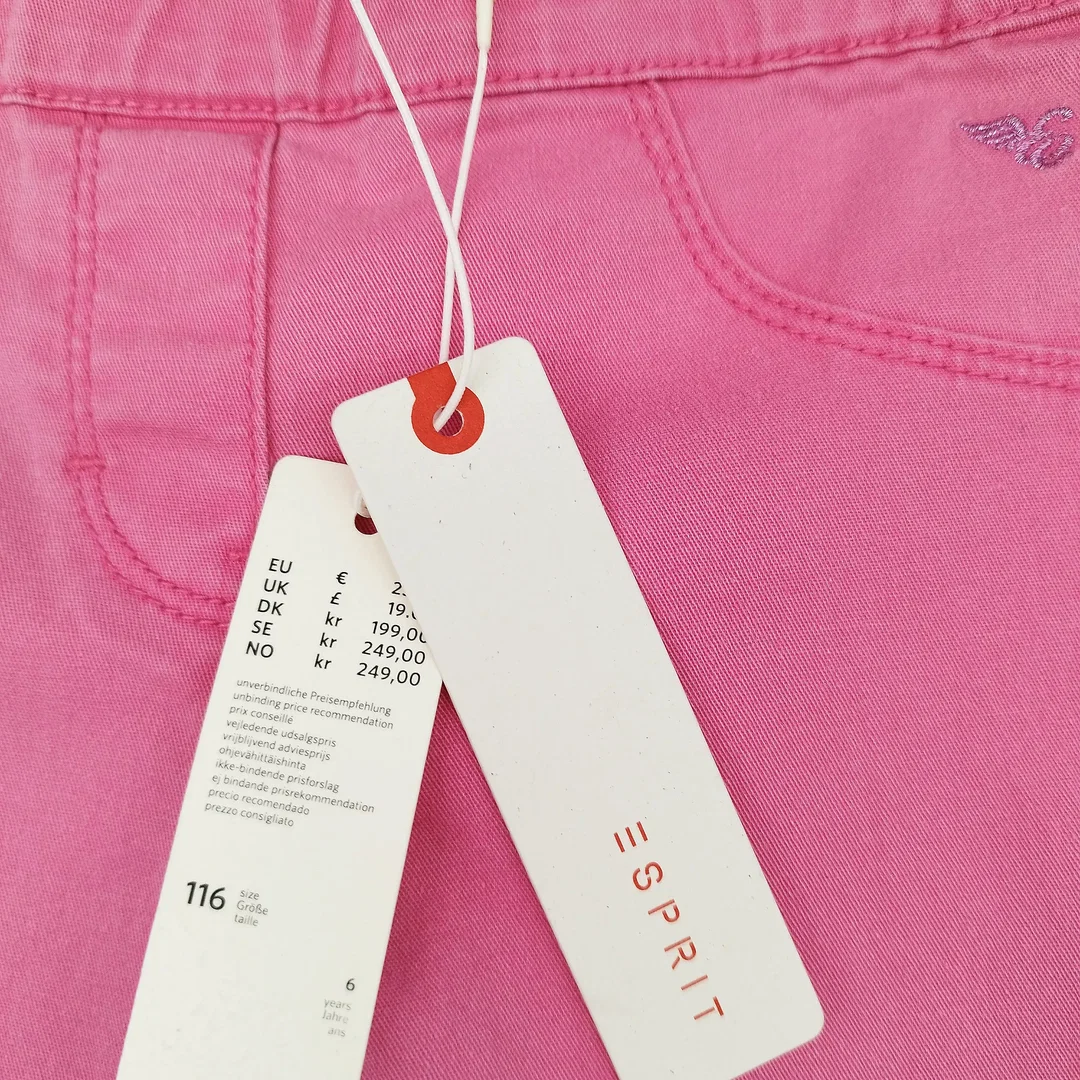 Esprit, Kinder Jean, Gr. 116, rosa  – Bild 2