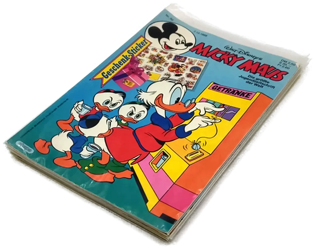 Disney Micky Maus Comics Konvolut 1989 - Bild 2