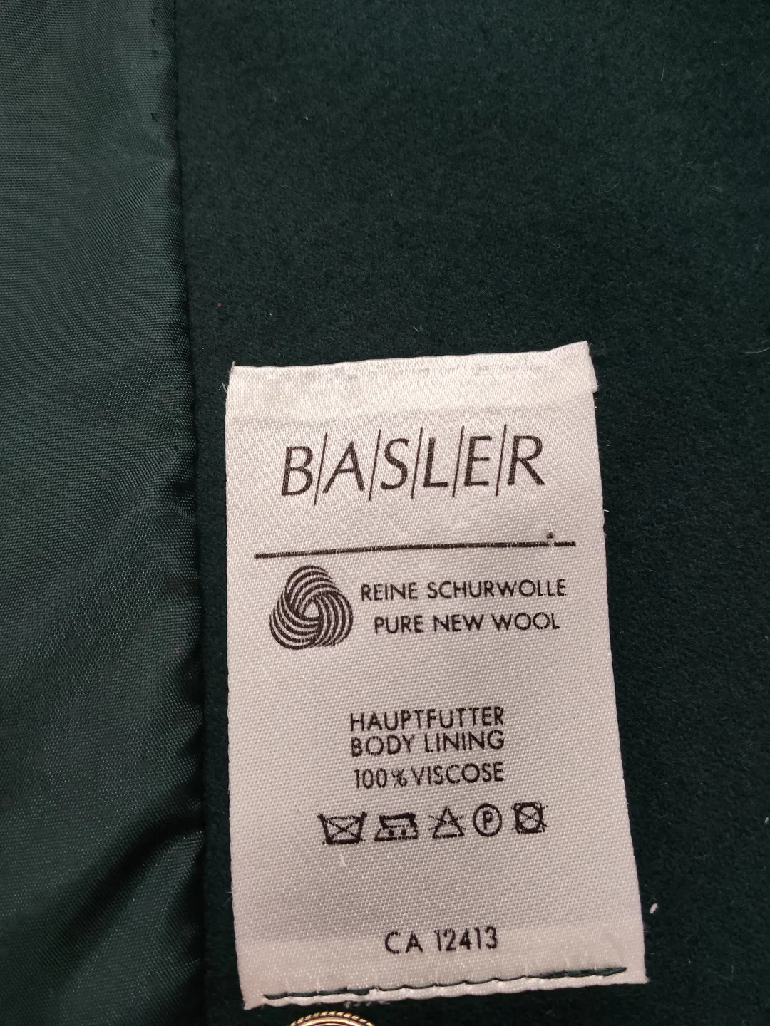Damensakko aus Viskose in Dunkelgrün | Eleganter Klassiker – Bild 4