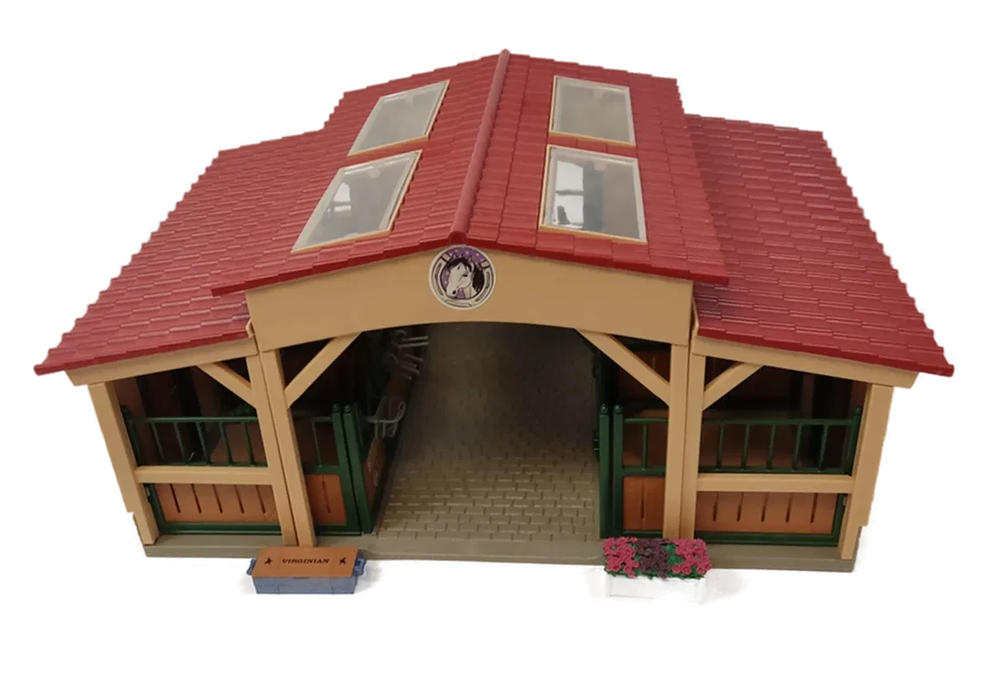 Schleich Reiterhof mit Pferde  (42195) - Bild 1