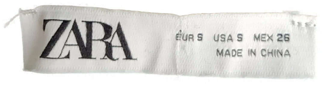 Zara Damenpullover S/36 in Dunkelgrau | Casual-Klassiker – Bild 4
