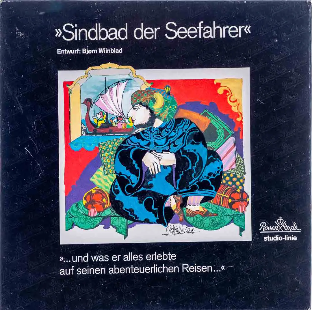 ROSENTHAL studio-line Porzellanteller / Sammelteller "Sindbad der Seefahrer" – Bild 4