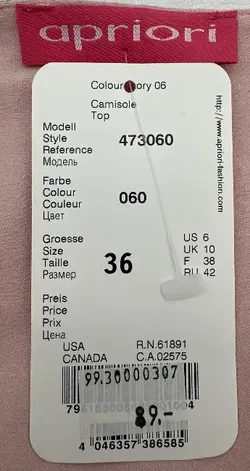Apriori - Damentop - Gr. 36 - Bild 4