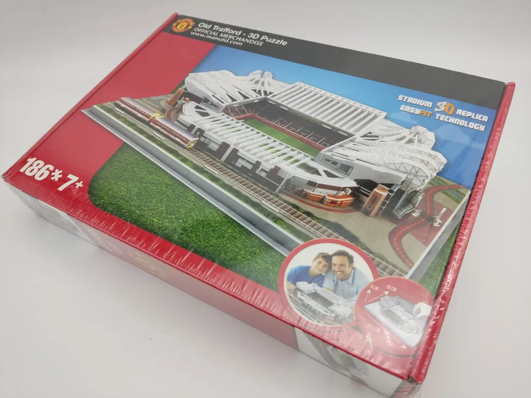 Old Trafford Fussballstadion 3d Puzzle 