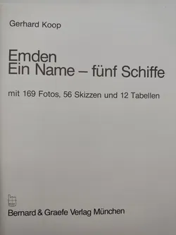 Emden. Ein Name - fünf Schiffe. - Gerhard Koop - Bild 2