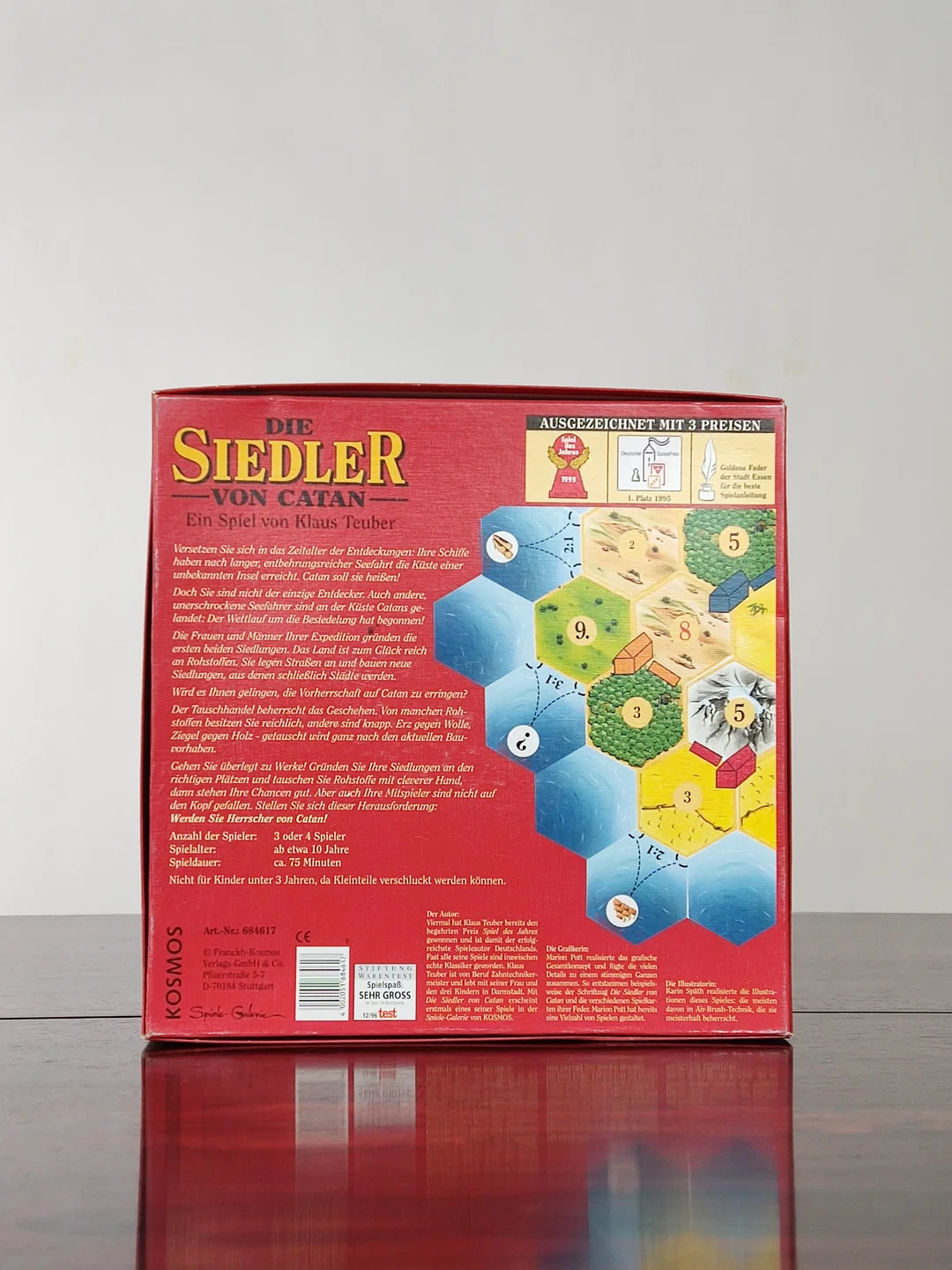DIE SIEDLER VON CATAN (1995) - Gesellschaftsspiel - KOSMOS – Bild 2