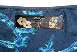 Desigual Damen Midikleid mehrfarbig gemustert Gr. L - Bild 3
