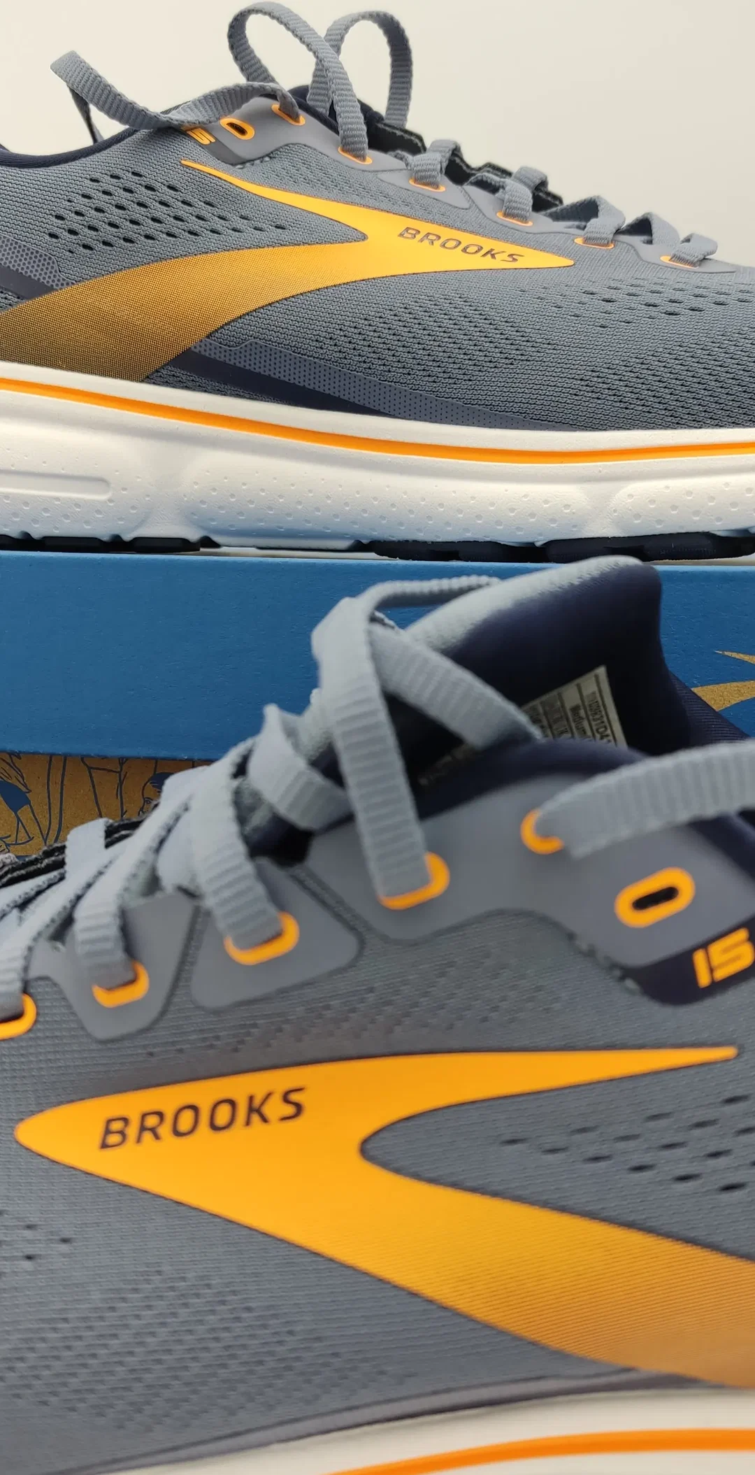 Brooks Ghost 15 Laufschuh Gr. 46,5 Herren | Neu mit Etikett – Bild 7