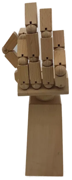 Holzhand, Zubehörhalter Höhe ca 35cm - Bild 2