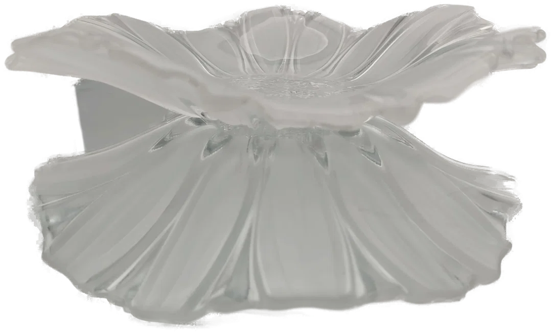 Kristall-Servierplatte Mikasa Transparent | Sunflower Frost – Bild 9