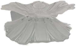 Kristall-Servierplatte Mikasa Transparent | Sunflower Frost - Bild 9
