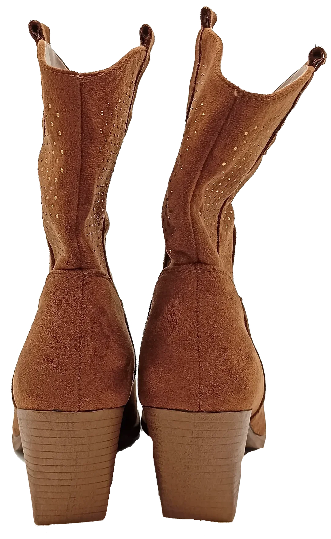 Dame Rose Westernstiefletten braun/glitzerdetails Gr. 37 – Bild 3