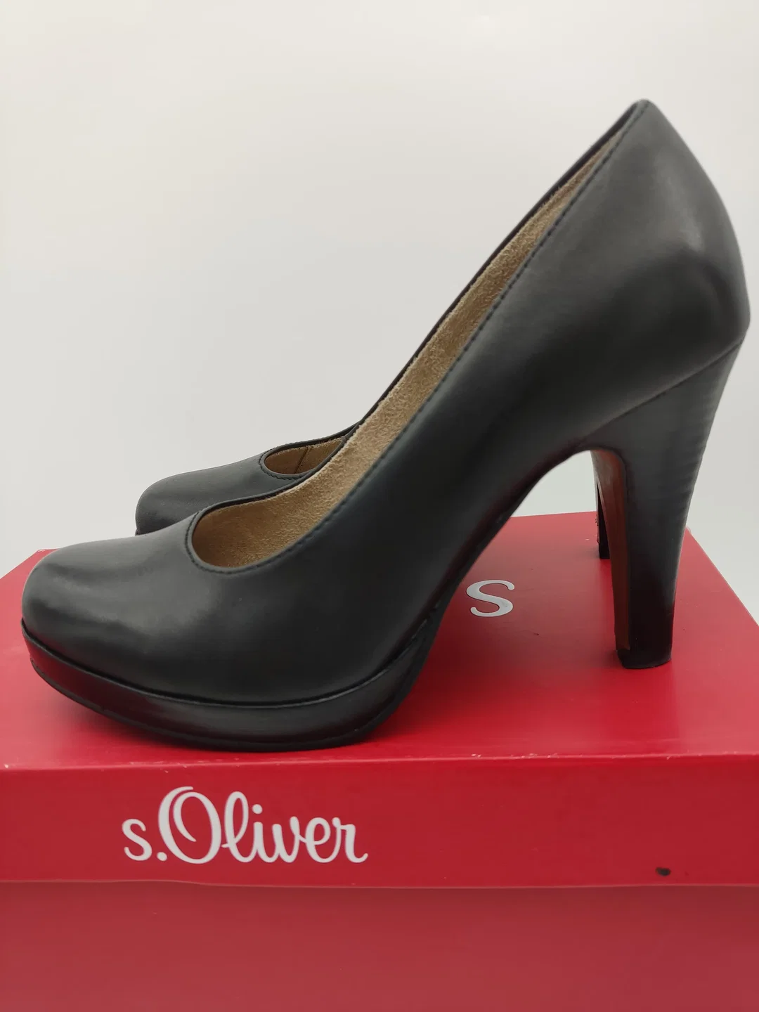 s.Oliver Leder-Pumps Gr. 37 | Wie Neu – Bild 9